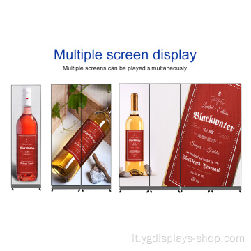 Schermo di visualizzazione del supporto per display digitale a LED per interni P2.5